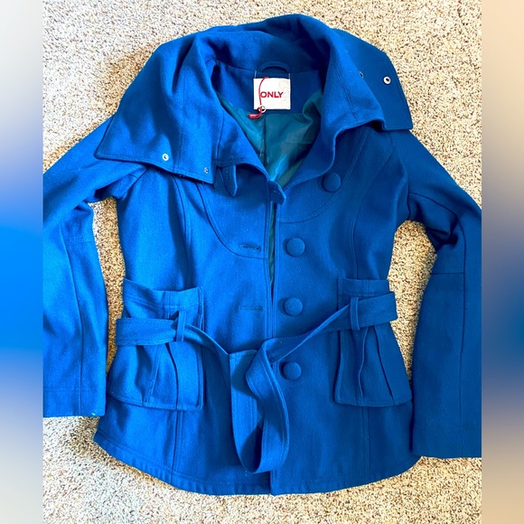 Blue-green coat - Picture 1 of 3